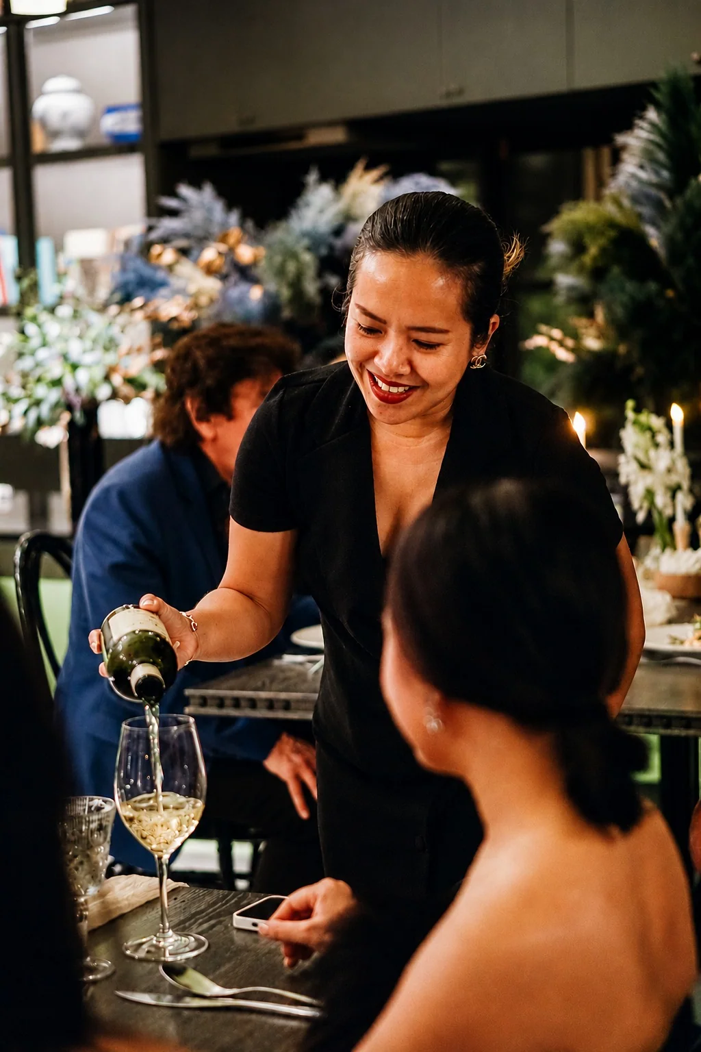Pix, the sommelier at Alchemy